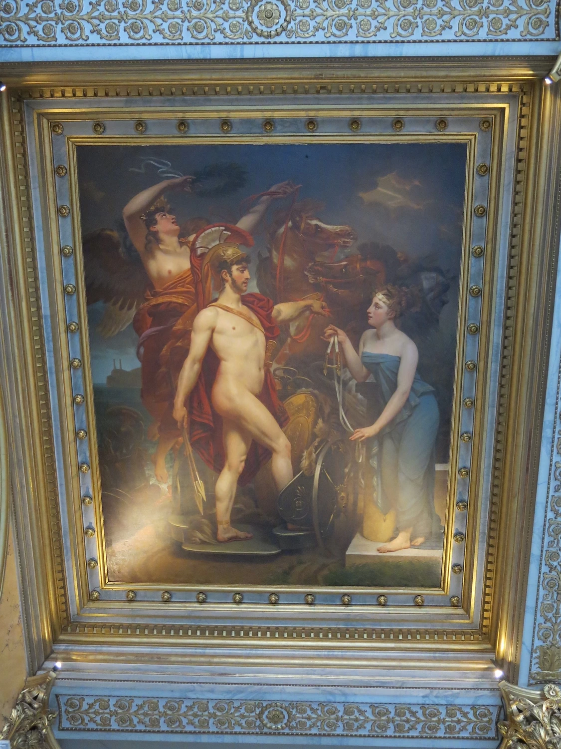 La vera gloria si basa sulla virtù - Museo del Louvre, Parigi